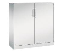 C+P Flügeltürenschrank 141031-000 C3000 Asisto 3OH (HxBxT) 1310x1200x435mm 7016/7016