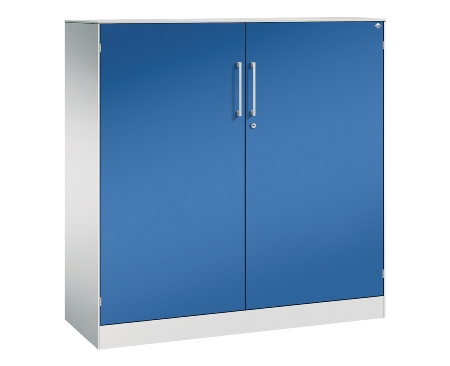 C+P Flügeltürenschrank 141031-000 C3000 Asisto 3OH (HxBxT) 1310x1200x435mm 7016/7016