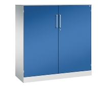 C+P Flügeltürenschrank 141031-000 C3000 Asisto 3OH (HxBxT) 1310x1200x435mm 7016/7016