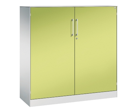 C+P Flügeltürenschrank 141031-000 C3000 Asisto 3OH (HxBxT) 1310x1200x435mm 7016/7016