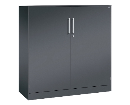 C+P Flügeltürenschrank 141031-000 C3000 Asisto 3OH (HxBxT) 1310x1200x435mm 7016/7016