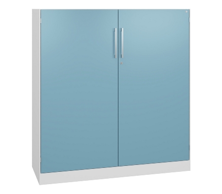 C+P Flügeltürenschrank 141031-000 C3000 Asisto 3OH (HxBxT) 1310x1200x435mm 7016/7016