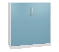 C+P Flügeltürenschrank 141031-000 C3000 Asisto 3OH (HxBxT) 1310x1200x435mm 7016/7016