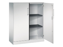 C+P Flügeltürenschrank 141031-000 C3000 Asisto 3OH (HxBxT) 1310x1200x435mm 7016/7016
