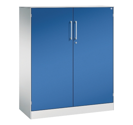 C+P Flügeltürenschrank 141031-000 C3000 Asisto 3OH (HxBxT) 1310x1200x435mm 7016/7016