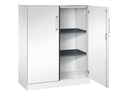C+P Flügeltürenschrank 141031-000 C3000 Asisto 3OH (HxBxT) 1310x1200x435mm 7016/7016