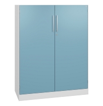C+P Flügeltürenschrank 141031-000 C3000 Asisto 3OH (HxBxT) 1310x1200x435mm 7016/7016