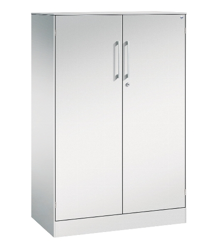 C+P Flügeltürenschrank 141031-000 C3000 Asisto 3OH (HxBxT) 1310x1200x435mm 7016/7016