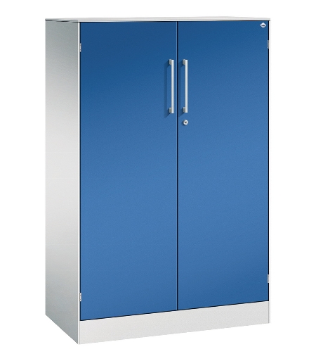 C+P Flügeltürenschrank 141031-000 C3000 Asisto 3OH (HxBxT) 1310x1200x435mm 7016/7016