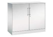 C+P Flügeltürenschrank 141031-000 C3000 Asisto 3OH (HxBxT) 1310x1200x435mm 7016/7016