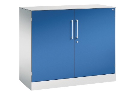 C+P Flügeltürenschrank 141031-000 C3000 Asisto 3OH (HxBxT) 1310x1200x435mm 7016/7016