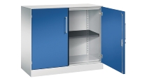 C+P Flügeltürenschrank 141031-000 C3000 Asisto 3OH (HxBxT) 1310x1200x435mm 7016/7016