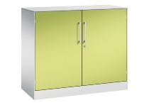 C+P Flügeltürenschrank 141031-000 C3000 Asisto 3OH (HxBxT) 1310x1200x435mm 7016/7016