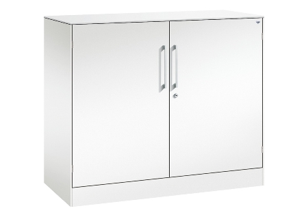 C+P Flügeltürenschrank 141031-000 C3000 Asisto 3OH (HxBxT) 1310x1200x435mm 7016/7016