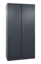 C+P Schiebetürenschrank 142001-000 C3000 Asisto 5OH (HxBxT) 1980x1200x435mm 9016/0010