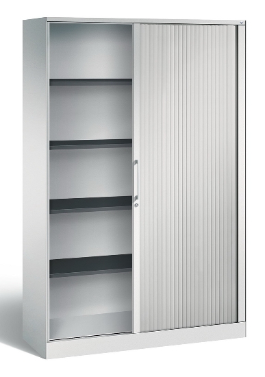 C+P Rollladenschrank 143013-000 ASISTO 4 Ordnerhöhen (HxBxT) 1639x800x435mm 7016/7021