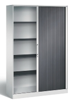 C+P Rollladenschrank 143013-000 ASISTO 4 Ordnerhöhen (HxBxT) 1639x800x435mm 7016/7021