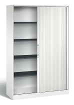 C+P Rollladenschrank 143013-000 ASISTO 4 Ordnerhöhen (HxBxT) 1639x800x435mm 7016/7021