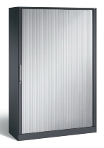 C+P Rollladenschrank 143013-000 ASISTO 4 Ordnerhöhen (HxBxT) 1639x800x435mm 7016/7021