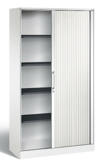C+P Rollladenschrank 143013-000 ASISTO 4 Ordnerhöhen (HxBxT) 1639x800x435mm 7016/7021