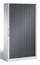 C+P Rollladenschrank 143013-000 ASISTO 4 Ordnerhöhen (HxBxT) 1639x800x435mm 7016/7021