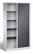 C+P Rollladenschrank 143013-000 ASISTO 4 Ordnerhöhen (HxBxT) 1639x800x435mm 7016/7021