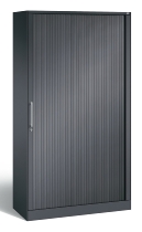 C+P Rollladenschrank 143013-000 ASISTO 4 Ordnerhöhen (HxBxT) 1639x800x435mm 7016/7021