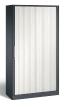 C+P Rollladenschrank 143013-000 ASISTO 4 Ordnerhöhen (HxBxT) 1639x800x435mm 7016/7021