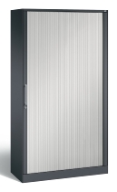 C+P Rollladenschrank 143013-000 ASISTO 4 Ordnerhöhen (HxBxT) 1639x800x435mm 7016/7021