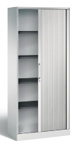 C+P Rollladenschrank 143013-000 ASISTO 4 Ordnerhöhen (HxBxT) 1639x800x435mm 7016/7021