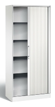C+P Rollladenschrank 143013-000 ASISTO 4 Ordnerhöhen (HxBxT) 1639x800x435mm 7016/7021