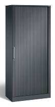 C+P Rollladenschrank 143013-000 ASISTO 4 Ordnerhöhen (HxBxT) 1639x800x435mm 7016/7021