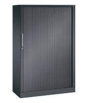 C+P Rollladenschrank 143013-000 ASISTO 4 Ordnerhöhen (HxBxT) 1639x800x435mm 7016/7021