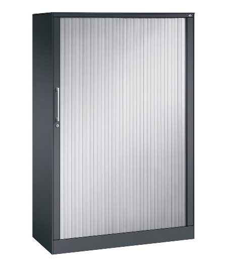 C+P Rollladenschrank 143013-000 ASISTO 4 Ordnerhöhen (HxBxT) 1639x800x435mm 7016/7021