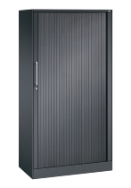 C+P Rollladenschrank 143013-000 ASISTO 4 Ordnerhöhen (HxBxT) 1639x800x435mm 7016/7021