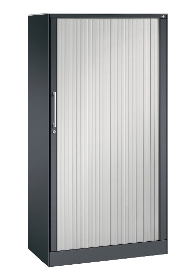 C+P Rollladenschrank 143013-000 ASISTO 4 Ordnerhöhen (HxBxT) 1639x800x435mm 7016/7021