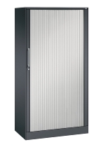 C+P Rollladenschrank 143013-000 ASISTO 4 Ordnerhöhen (HxBxT) 1639x800x435mm 7016/7021