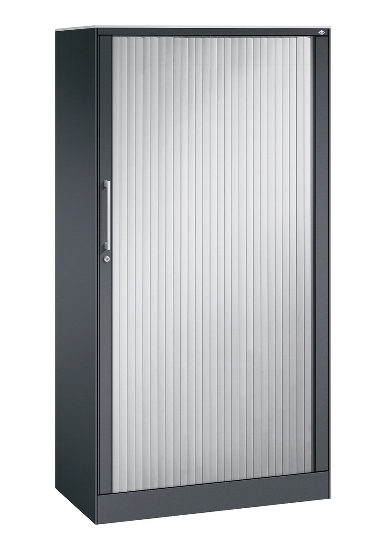 C+P Rollladenschrank 143013-000 ASISTO 4 Ordnerhöhen (HxBxT) 1639x800x435mm 7016/7021
