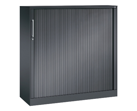C+P Rollladenschrank 143013-000 ASISTO 4 Ordnerhöhen (HxBxT) 1639x800x435mm 7016/7021