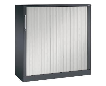 C+P Rollladenschrank 143013-000 ASISTO 4 Ordnerhöhen (HxBxT) 1639x800x435mm 7016/7021