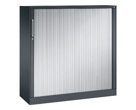 C+P Rollladenschrank 143013-000 ASISTO 4 Ordnerhöhen (HxBxT) 1639x800x435mm 7016/7021