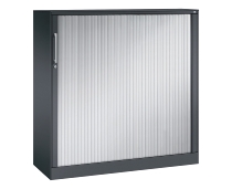 C+P Rollladenschrank 143013-000 ASISTO 4 Ordnerhöhen (HxBxT) 1639x800x435mm 7016/7021