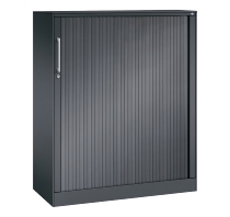 C+P Rollladenschrank 143013-000 ASISTO 4 Ordnerhöhen (HxBxT) 1639x800x435mm 7016/7021