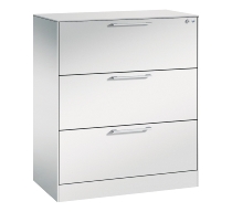 CP Karteischrank Asisto 3+4 Schübe 2-bahnig DIN A4 quer (HxBxT) 1010/1310x800x435mm