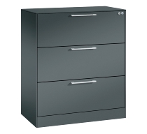 CP Karteischrank Asisto 3+4 Schübe 2-bahnig DIN A4 quer (HxBxT) 1010/1310x800x435mm