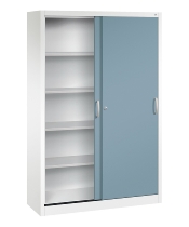 C+P Schiebetürenschrank  2140-00 C 2000 Acurado (HxBxT) 1950x1600x400mm 7035/3003