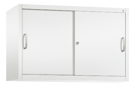C+P Schiebetüren-Aufsatzschrank 2045-00 C 2000 Acurado 2OH (HxBxT) 790x1200x400mm 9016/2406015