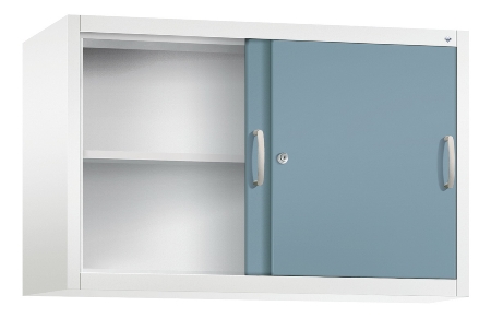 C+P Schiebetüren-Aufsatzschrank 2045-00 C 2000 Acurado 2OH (HxBxT) 790x1200x400mm 9016/2406015
