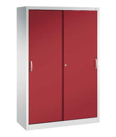 C+P Schiebetürenschrank  2140-00 C 2000 Acurado (HxBxT) 1950x1600x400mm 7035/3003