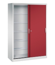 C+P Hängeregistraturschrank Schiebetüren 2150-60 Acurado 12x Leitz/Elba (HxBxT) 1950x1200x500mm 9016/2406015